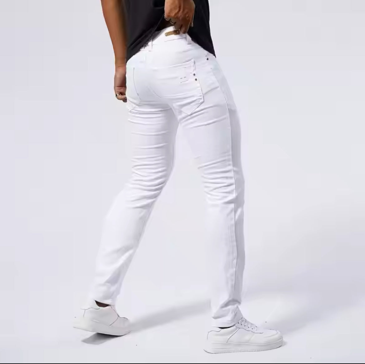 Saar jeans - white