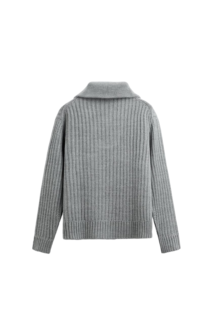 milan zip sweater