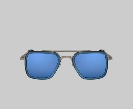 stellar visage bleu