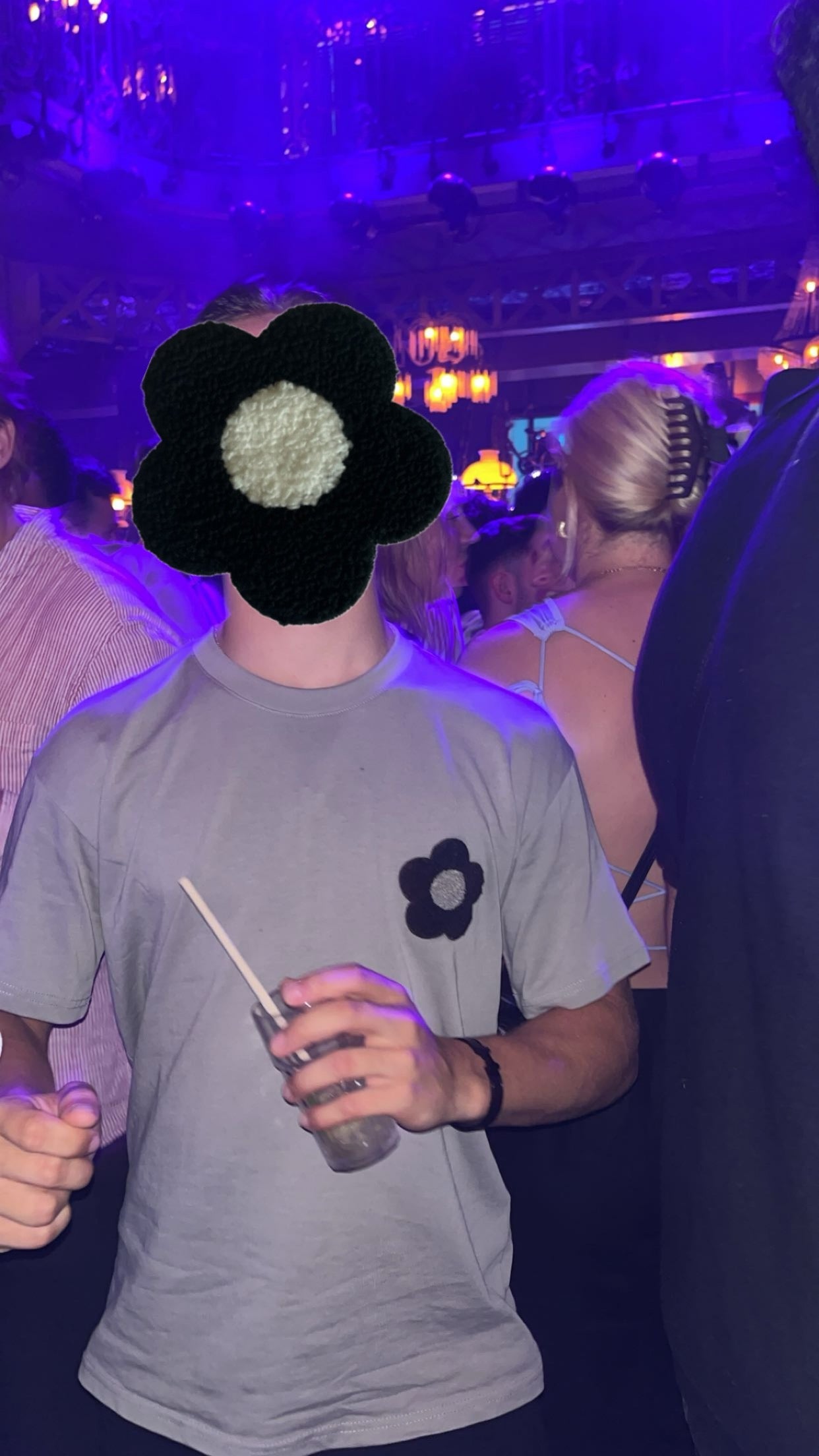 Lucky Flower - Grey