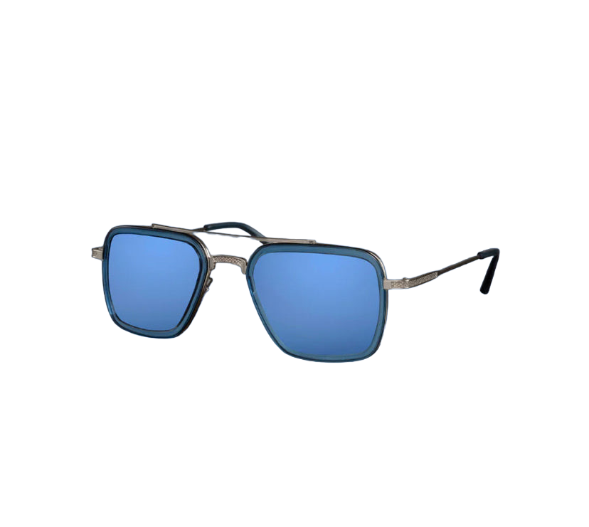 stellar visage bleu