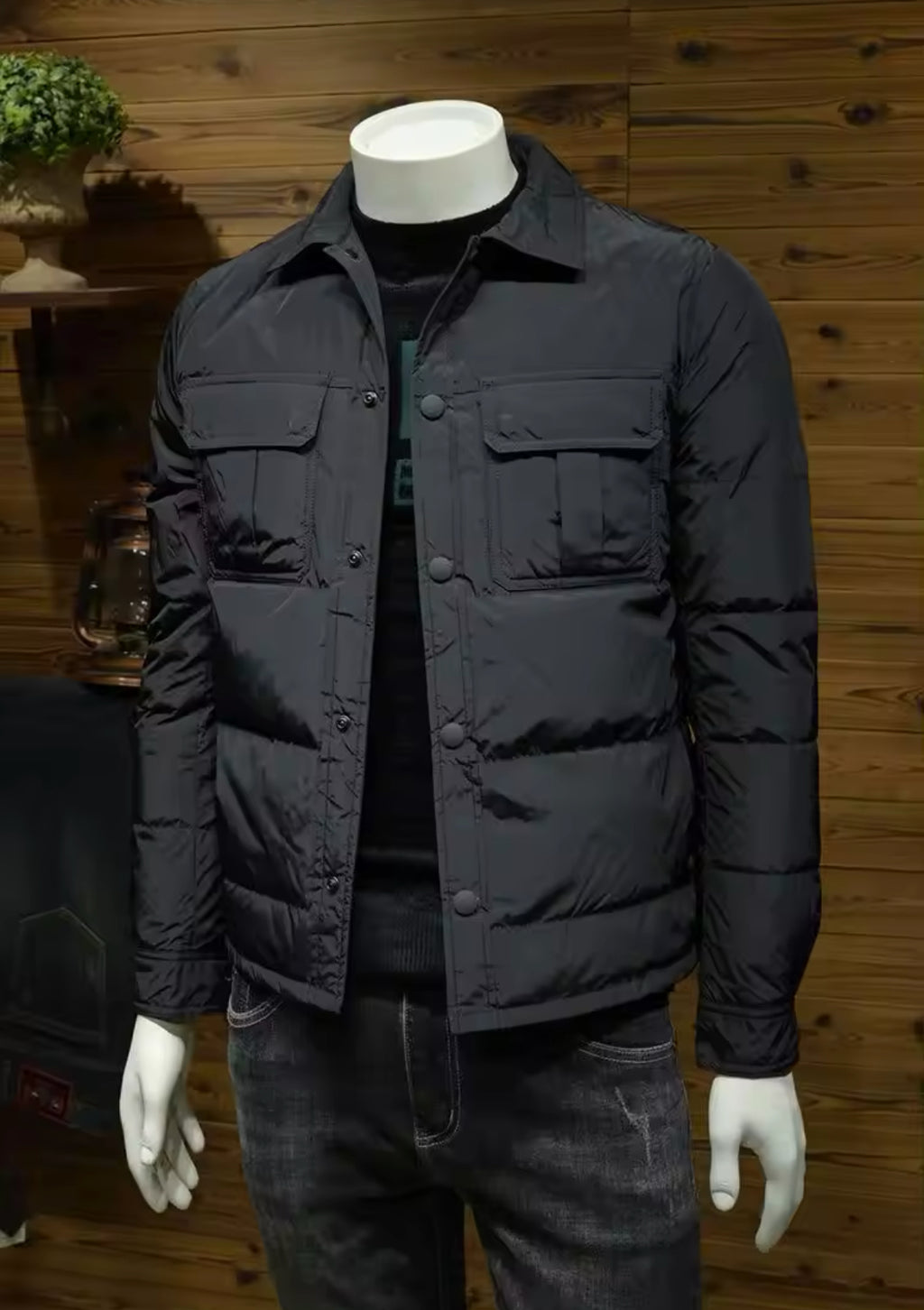 Eggli jacket - black
