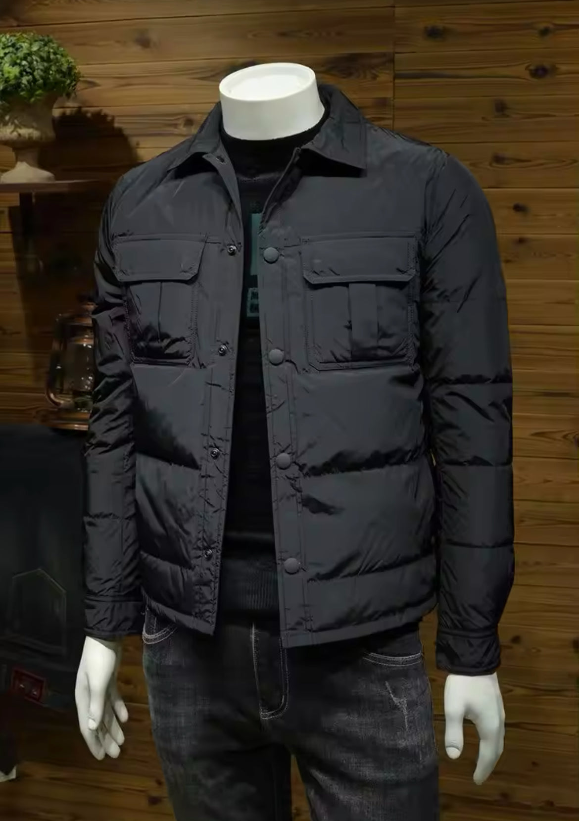 Eggli jacket - black
